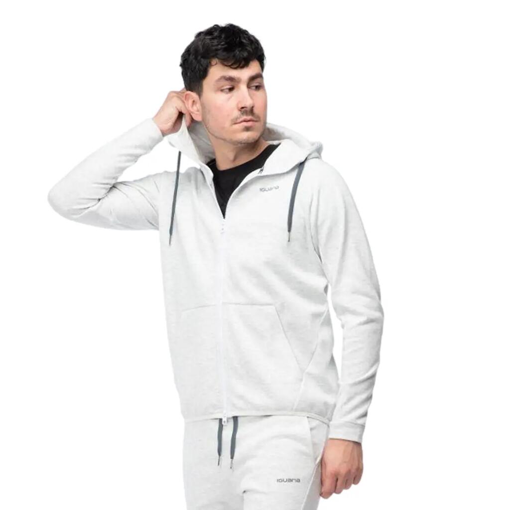 Mens Banito Full Zip Hoodie (Grey)