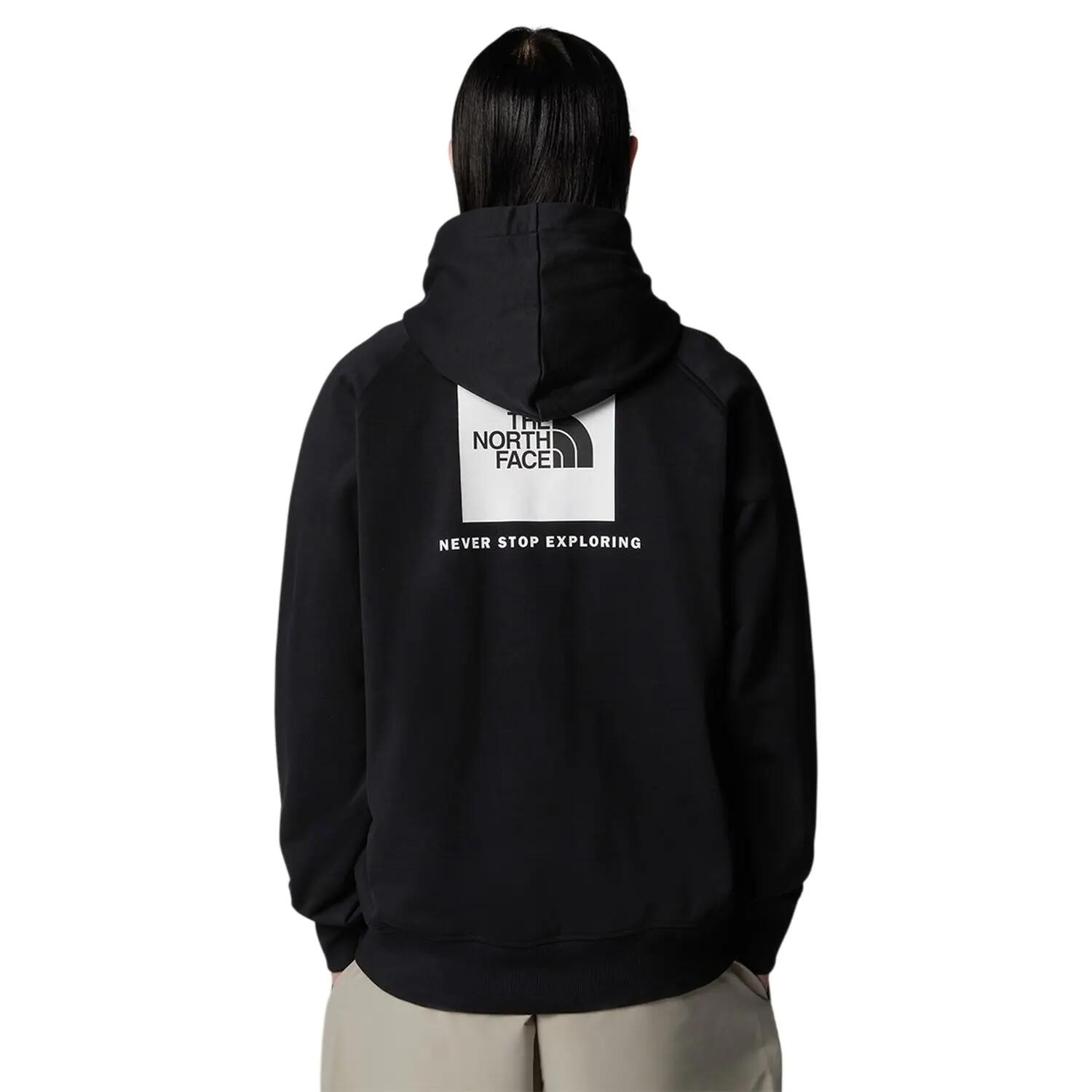Felpa Con Cappuccio Cotone Uomo The North Face Never Stop Exploring Nero 4/5
