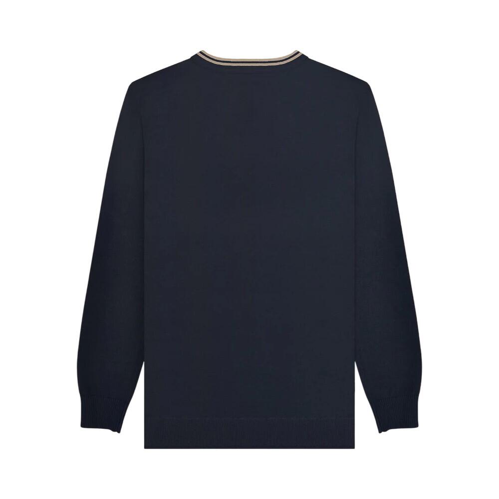 Pullover für , Jerseyware Herren Marine/Steinfarben 3/6