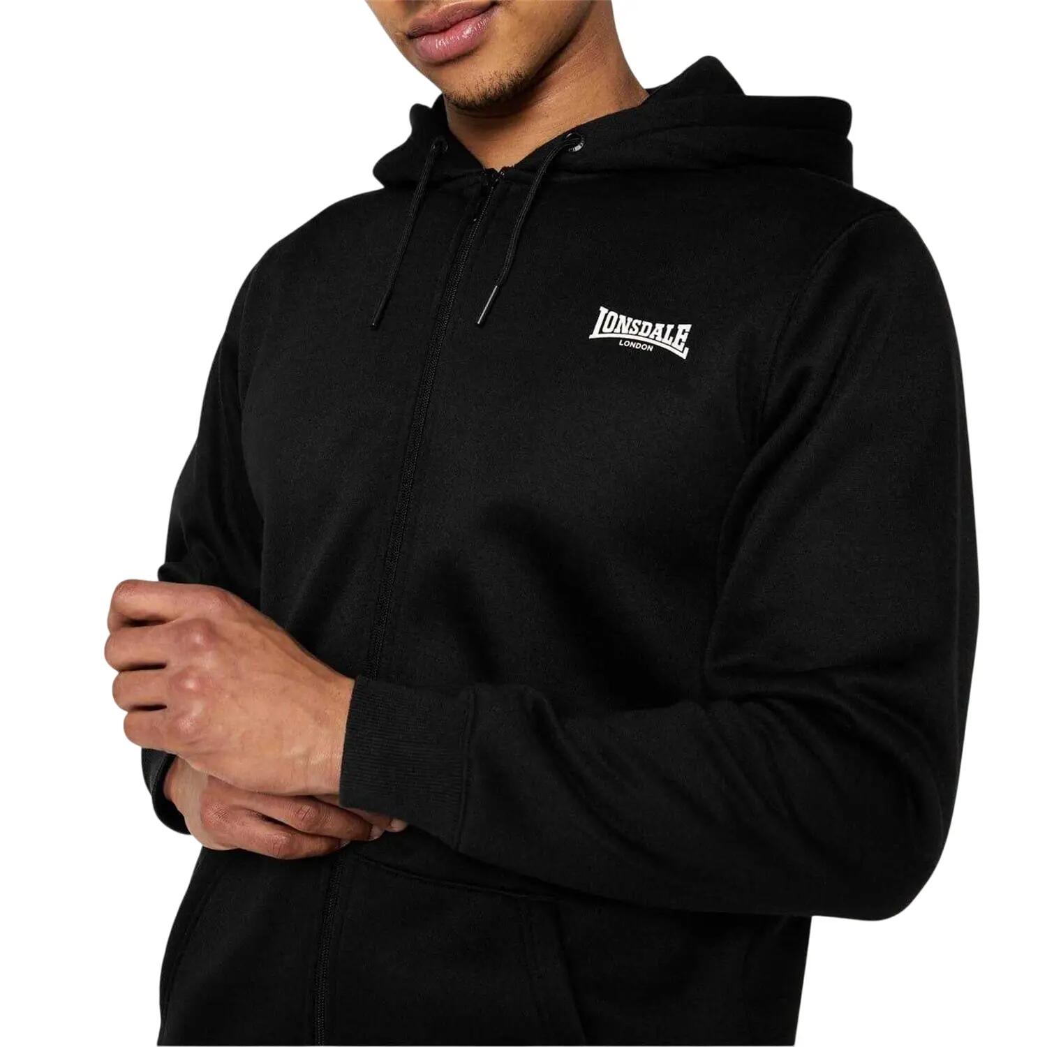 Veste À Capuche ESSENTIAL Homme (Noir) 4/4