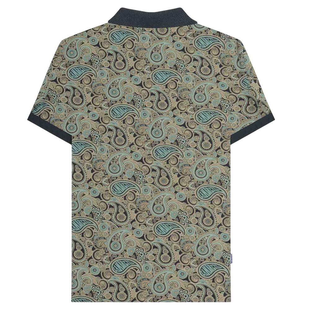 Polo SS25 Homme (Bleu Marine / Turquoise Clair) 2/2