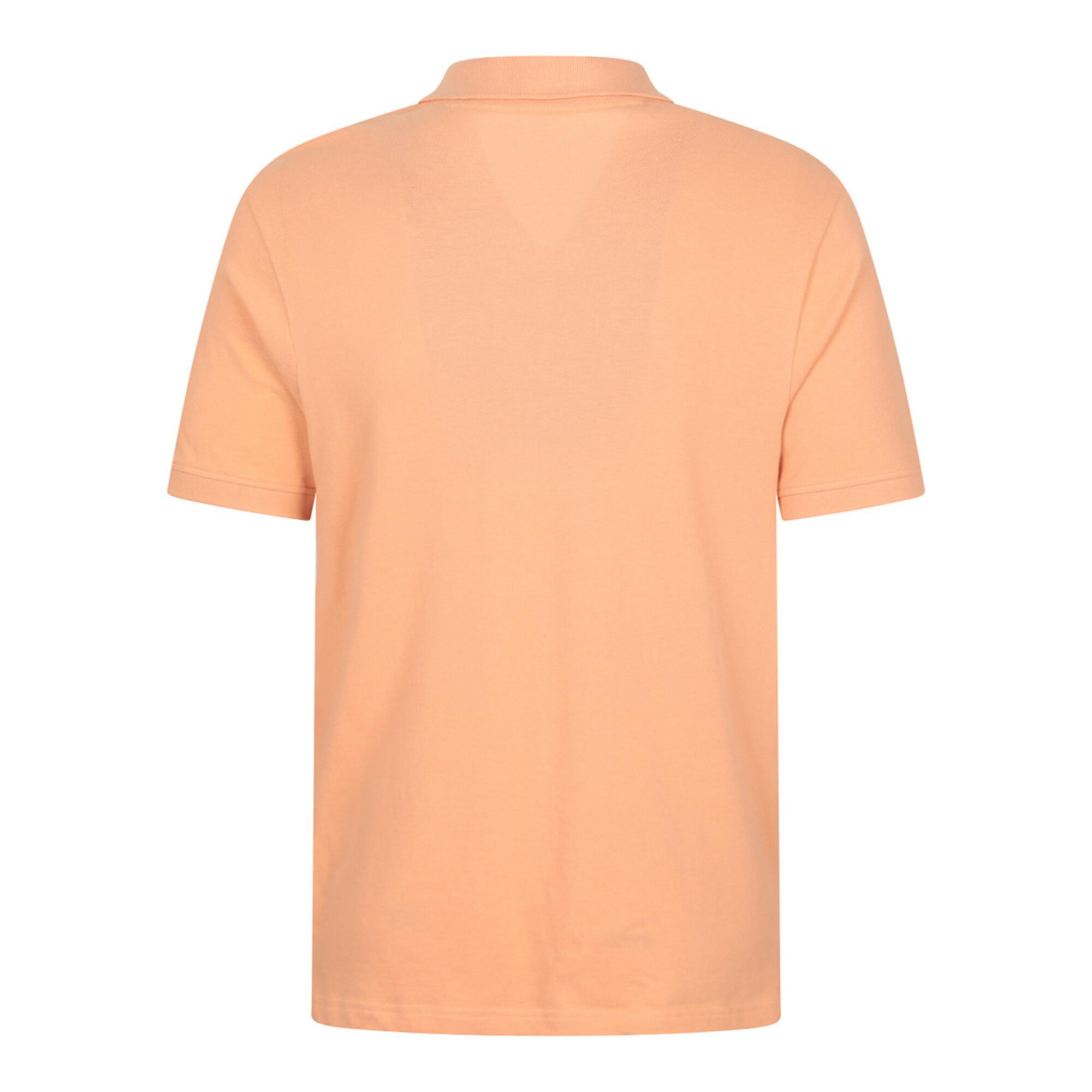 Polo Manches Courtes Motif/style Bords Contrastés LAKESIDE Homme (Corail) 2/3