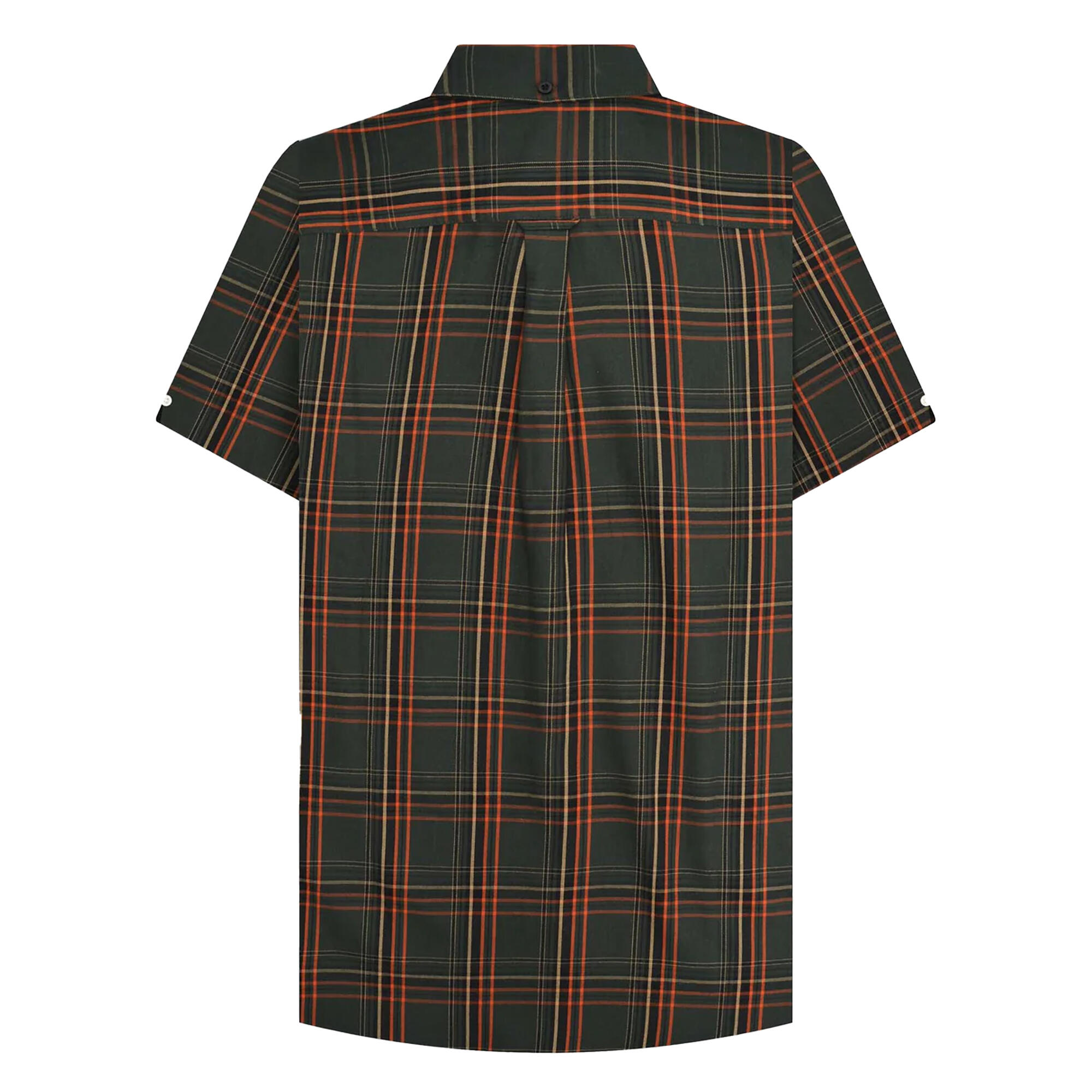 Chemise SS25 Homme (Vert Kaki / Orange) 3/3