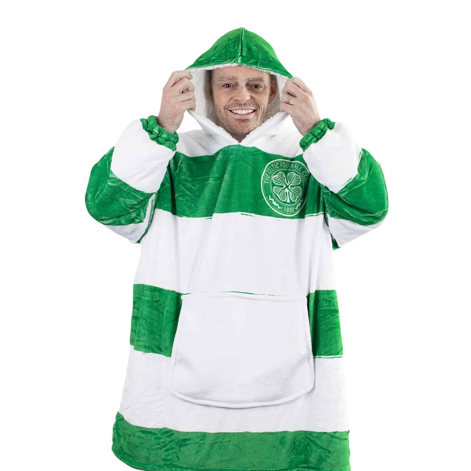 Deckenhoodie für HerrenDamen Unisex, Langfaseriges Vlies Damen und Herren 3/3