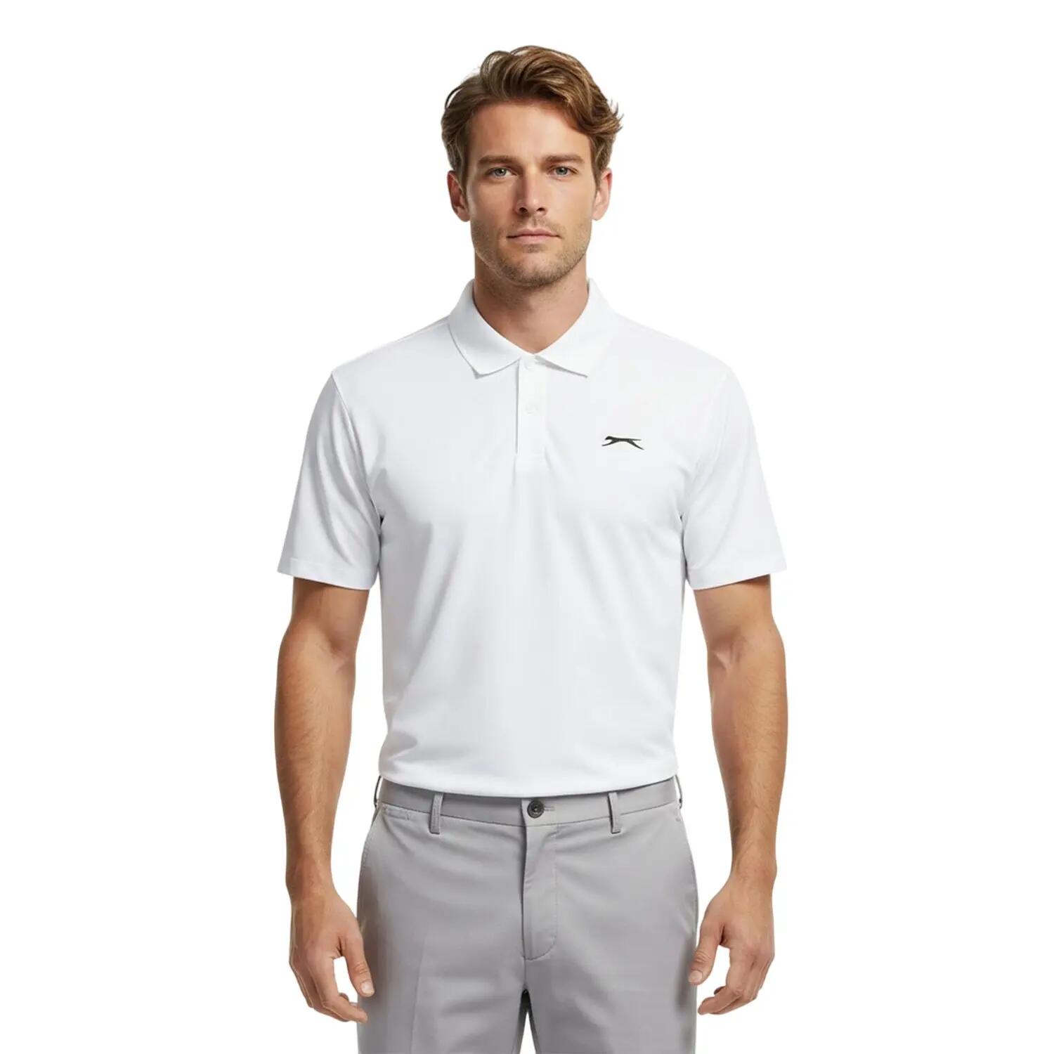 "Aero" Poloshirt für Herren Cremefarbe 4/4