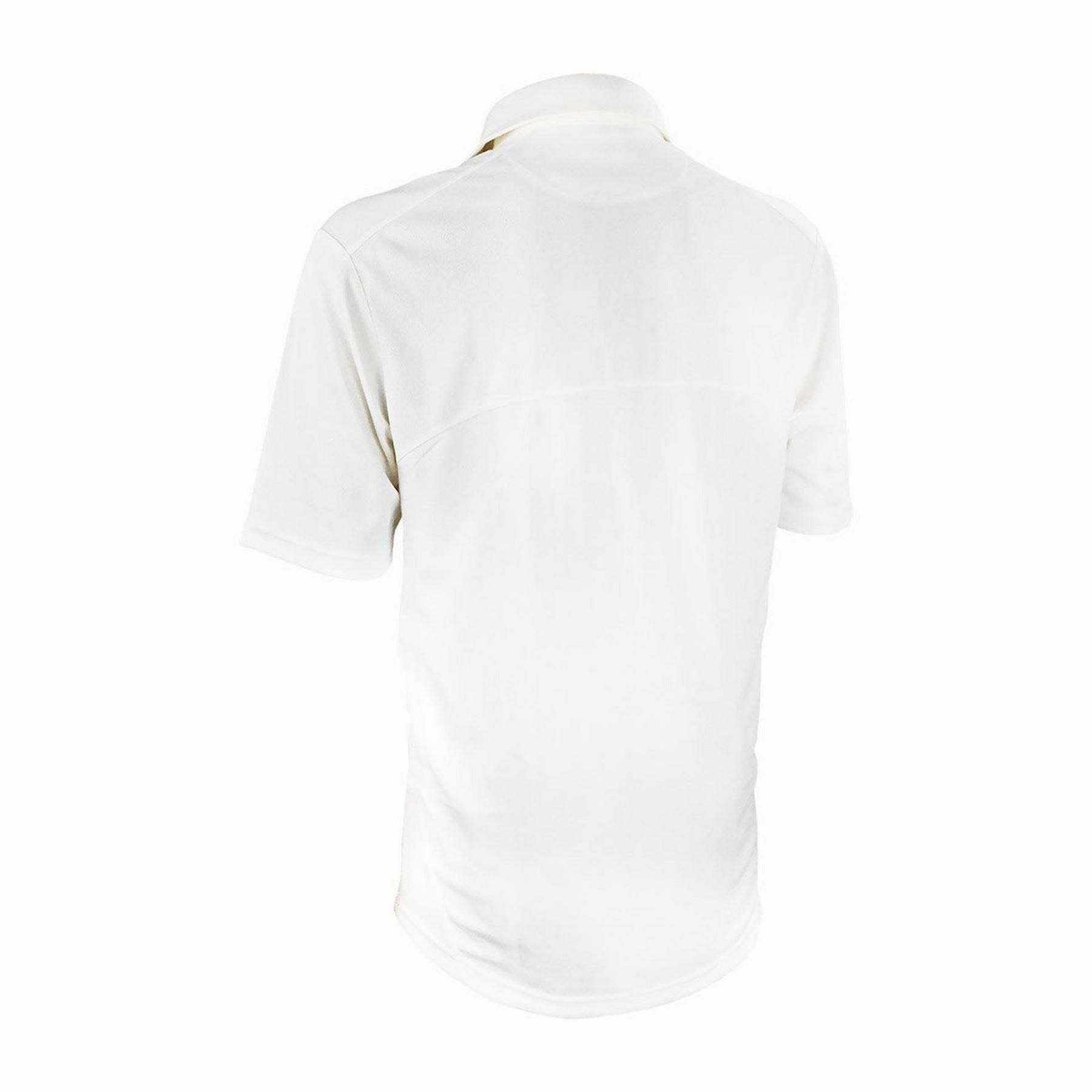 "Elite" Cricket Shirt für Kinder Cremefarbe 2/4