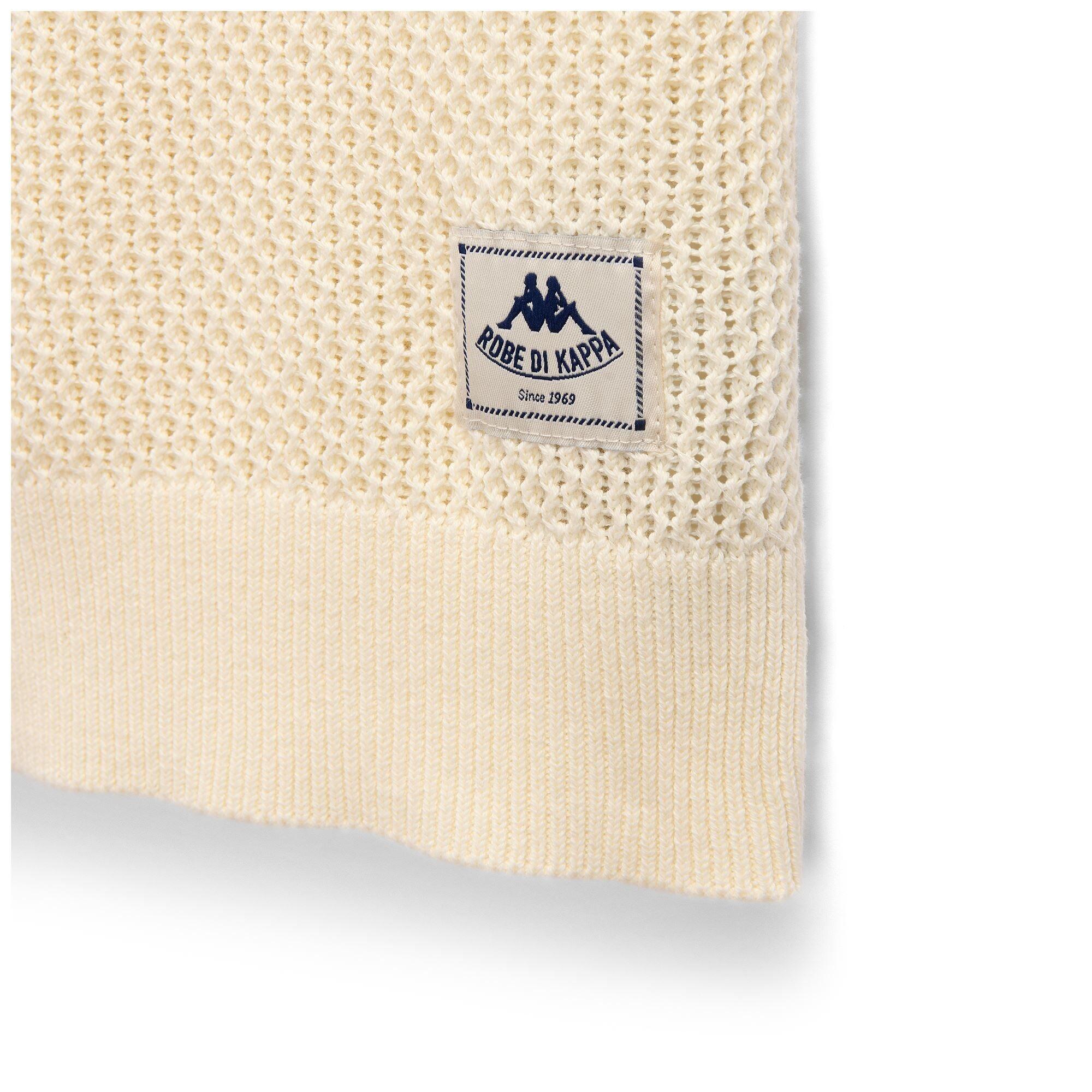 Maglione da uomo in cotone beige da casual 3/3