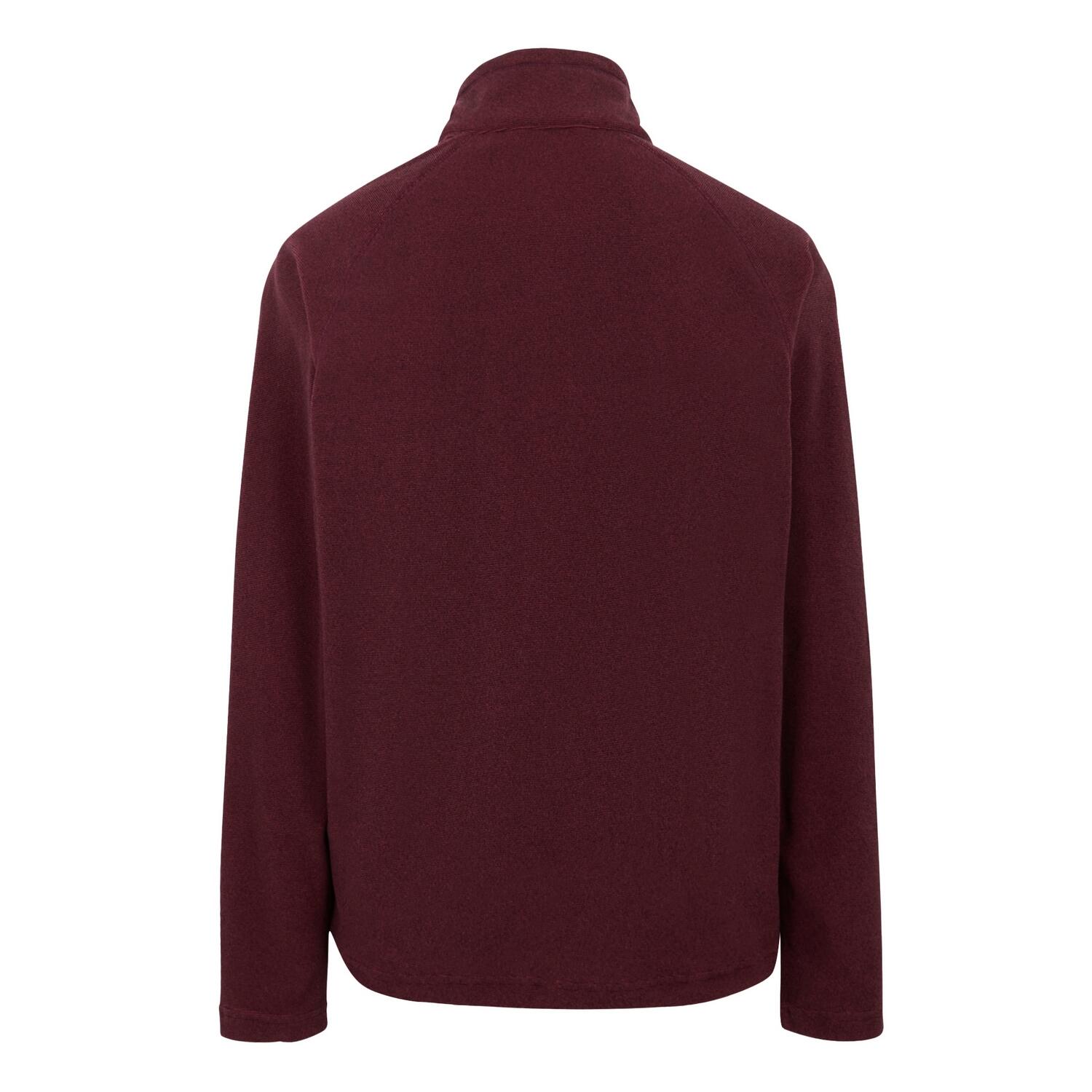 Haut Polaire MONTES Homme (Pourpre Foncé / Noir) 2/4