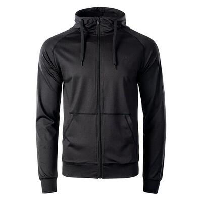 Heren akos full zip hoodie (zwart)