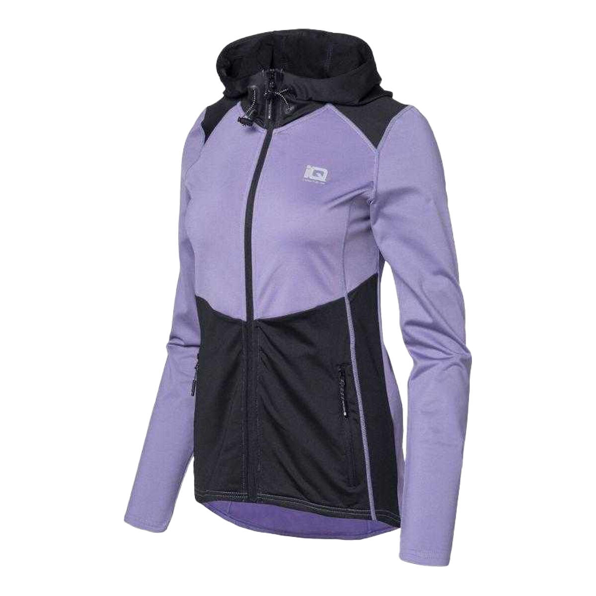 Veste À Capuche VERIS Femme (Violet Clair / Noir) 3/3