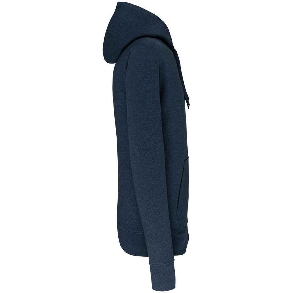Kapuzenpullover für Herren Dunkelblau meliert 3/3