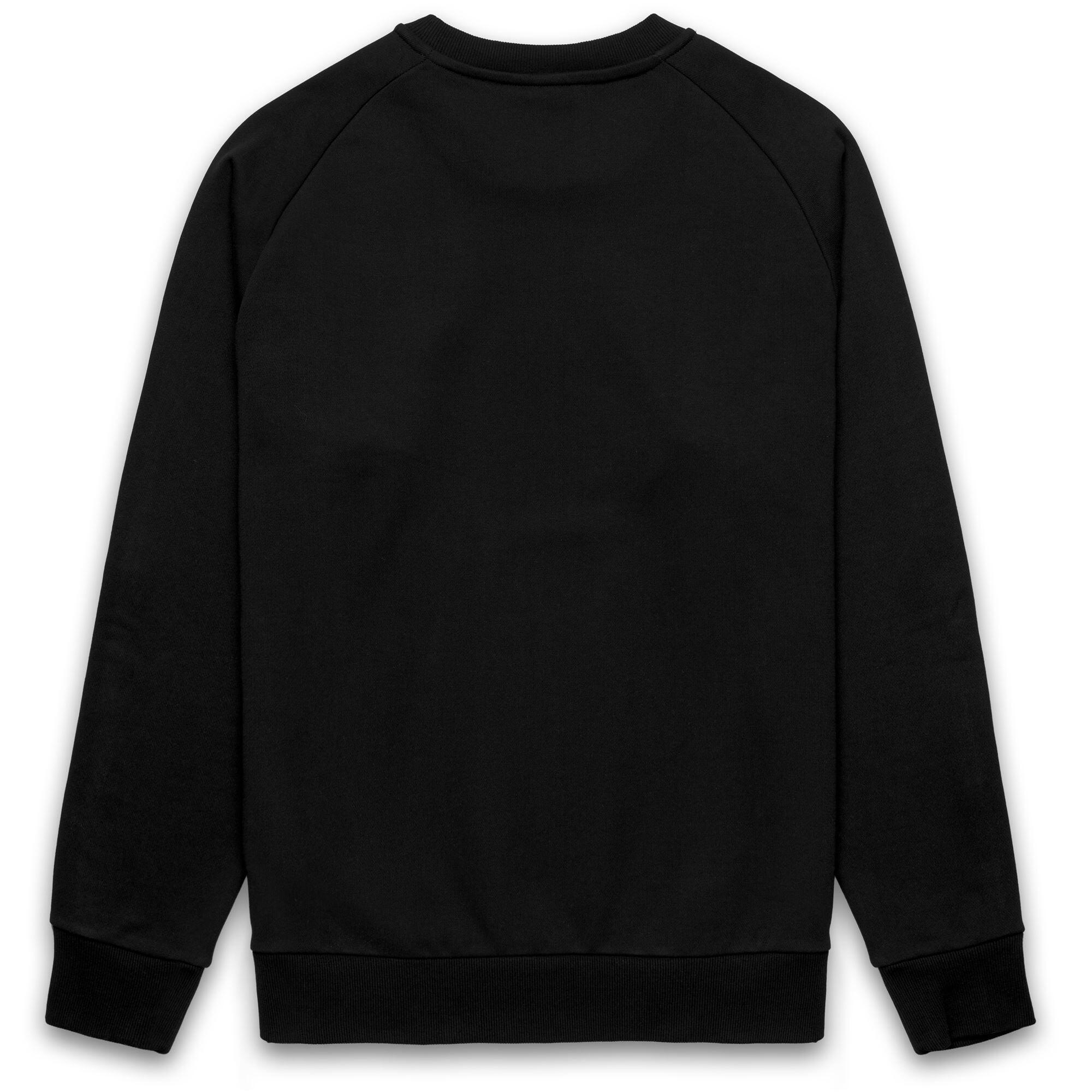 Sweat-shirt à capuche pour homme noir pour streetwear sportif 2/2