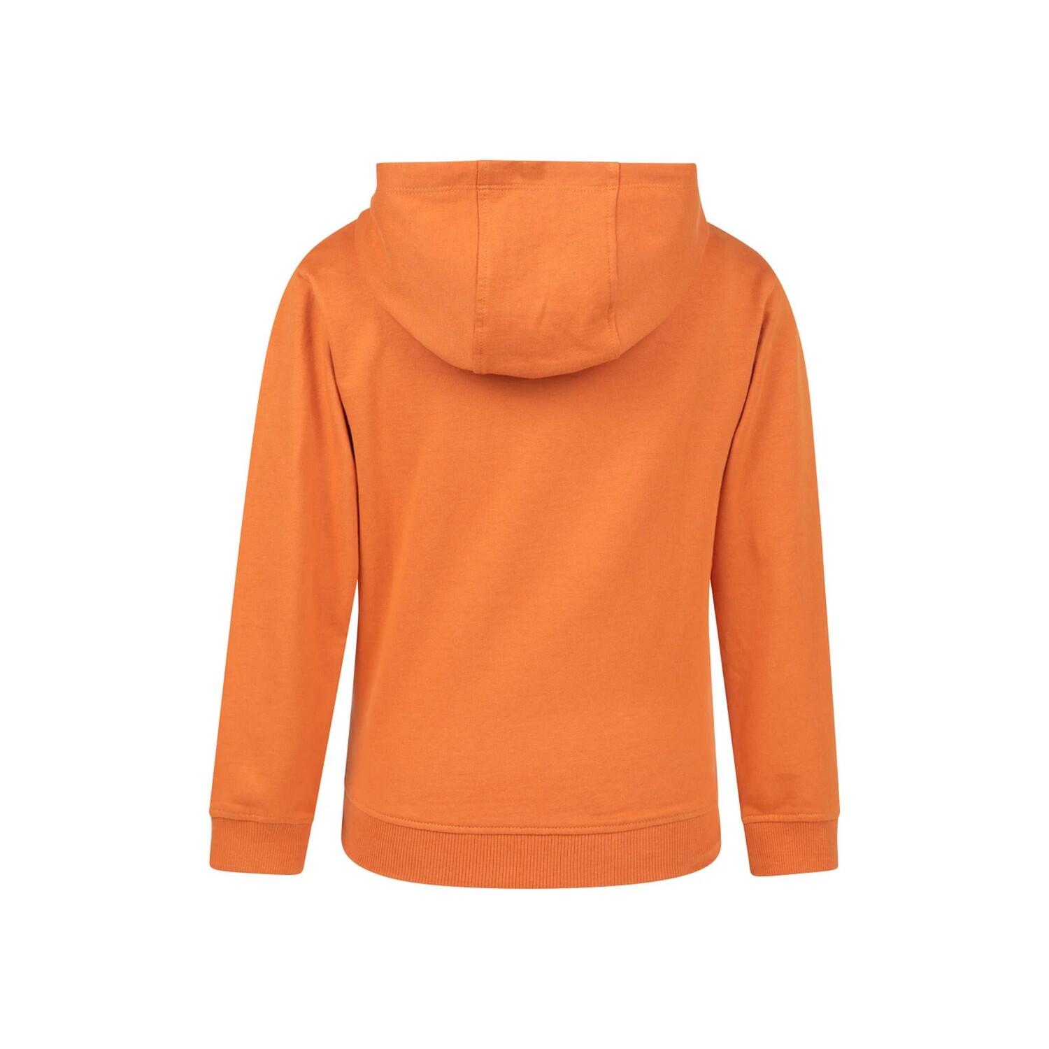 Sweat À Capuche Motif/style Graphique EXPLORE Enfant (Orange Imprimé) 2/5