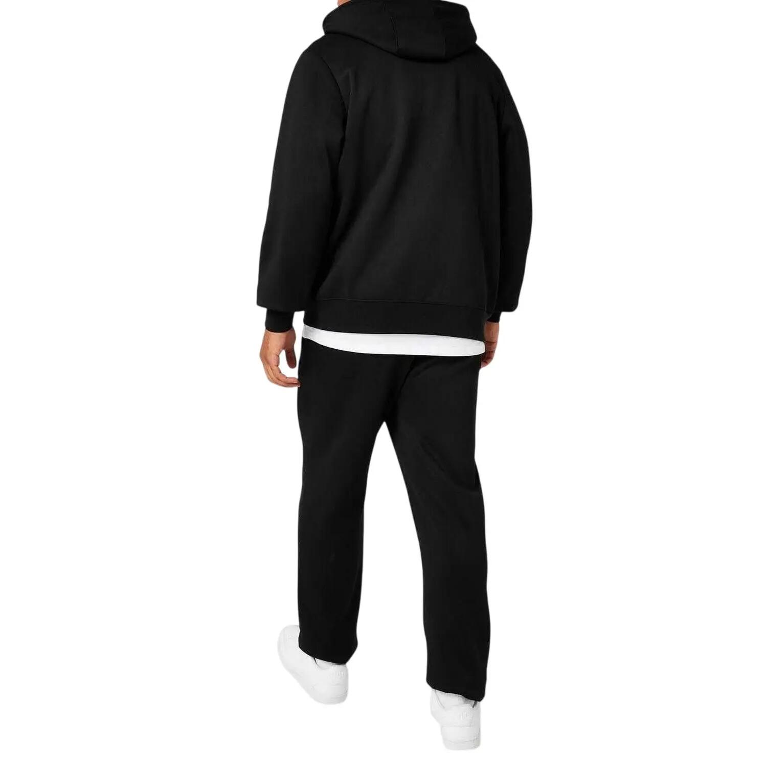 Sweat À Capuche Homme (Noir) 2/3