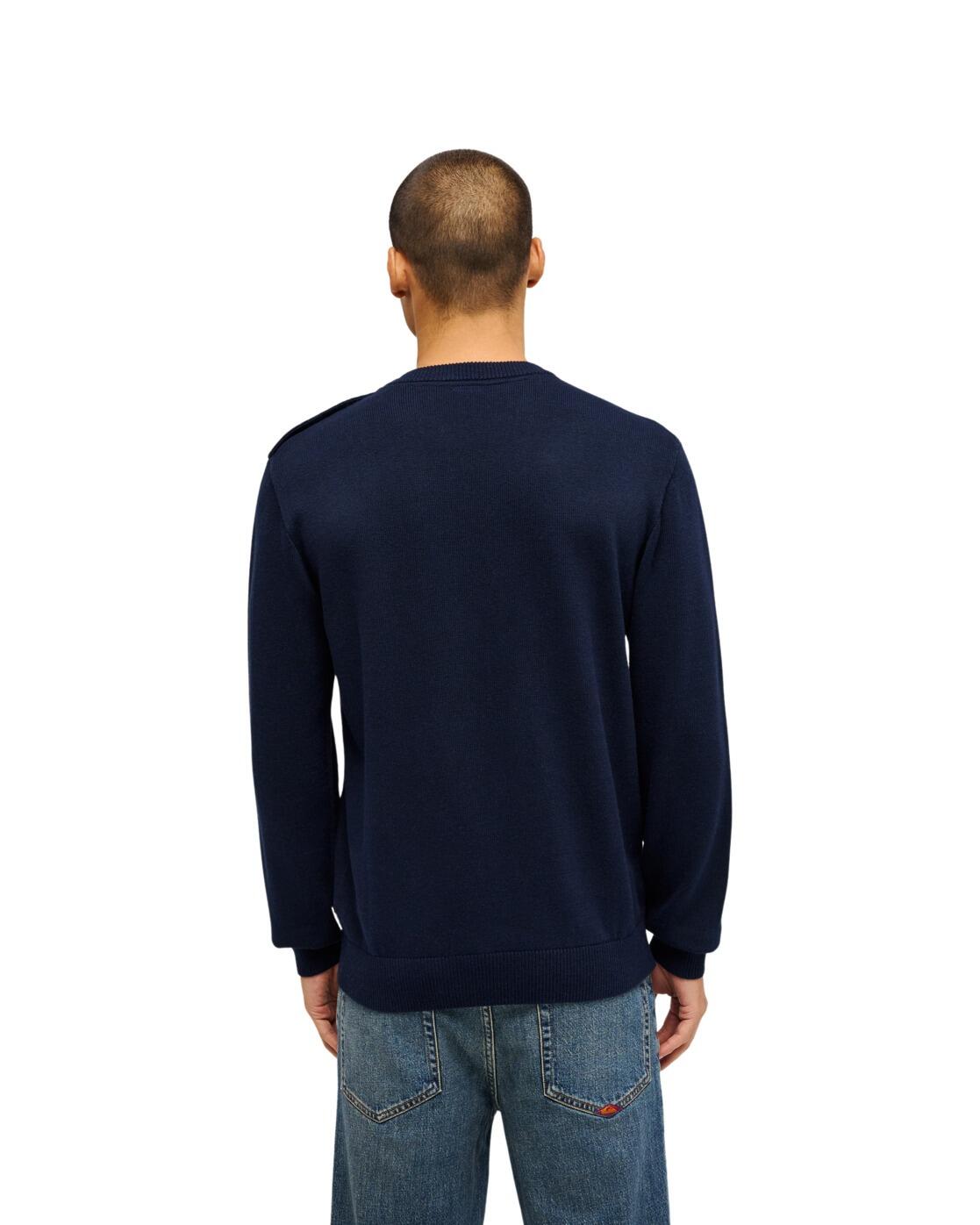 Jersey cerrado MARIN SALT WATER Azul Hombre 2/4