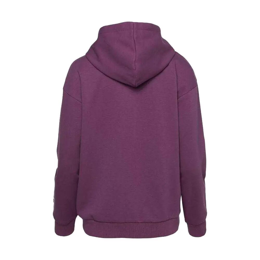 Felpa Con Cappuccio E Zip Intera Donna Hi-Tec Rigel Viola 2/5