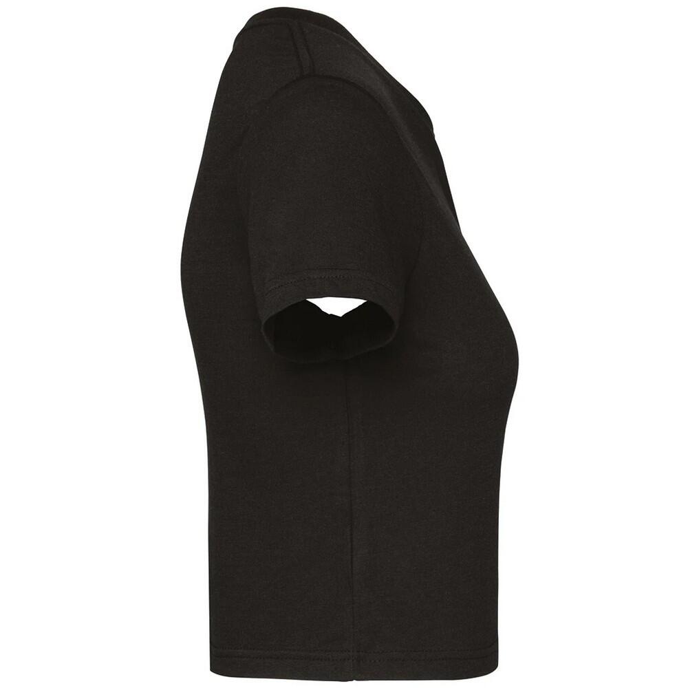 Maglietta Corta Misto Donna Proact Nero 3/3