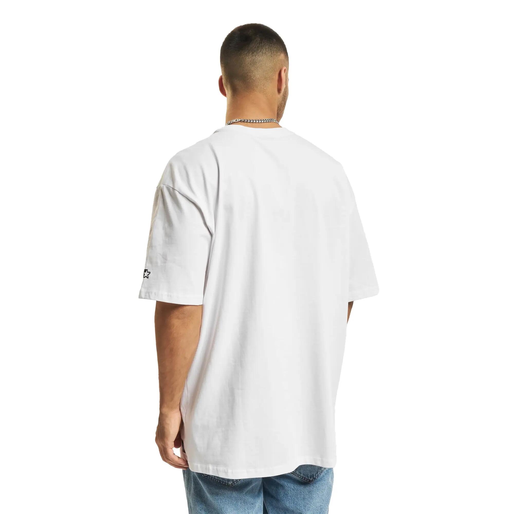 T-Shirt Oversized Essentials para homem (Branco) 2/2