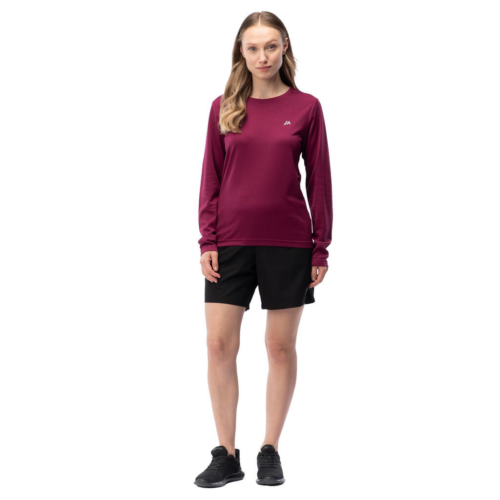 Womens/Ladies Lope LongSleeved Training TShirt (Purple)