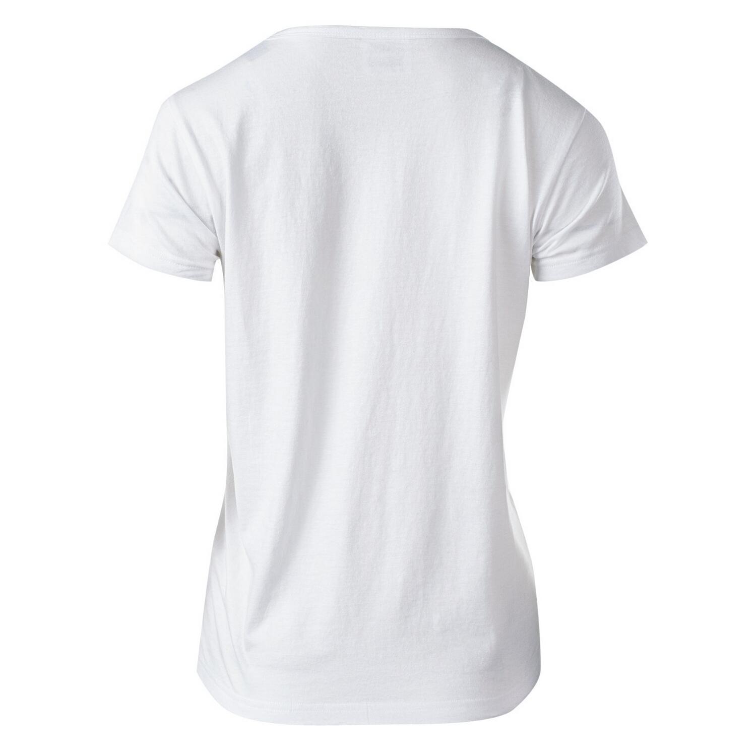 Tshirt MANDO Femme (Blanc Vif) 2/3