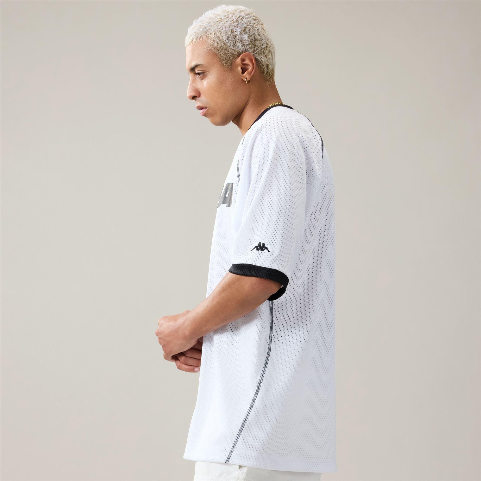 T-shirt pour homme blanc pour streetwear sportif 5/6