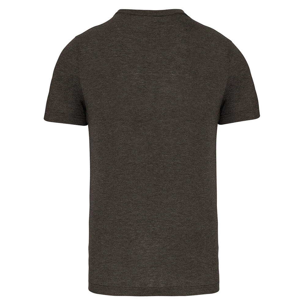 Mens Triblend Sports TShirt (Dark Khaki Heather) 2/3