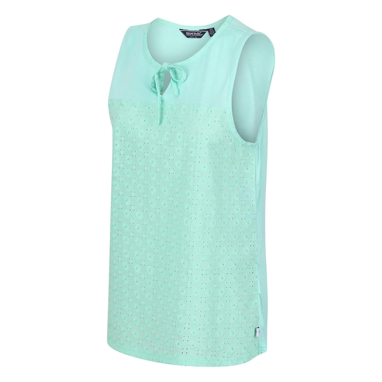 Maglietta Fantasia Senza Maniche Donna Regatta Janessa Ocean Wave 3/4