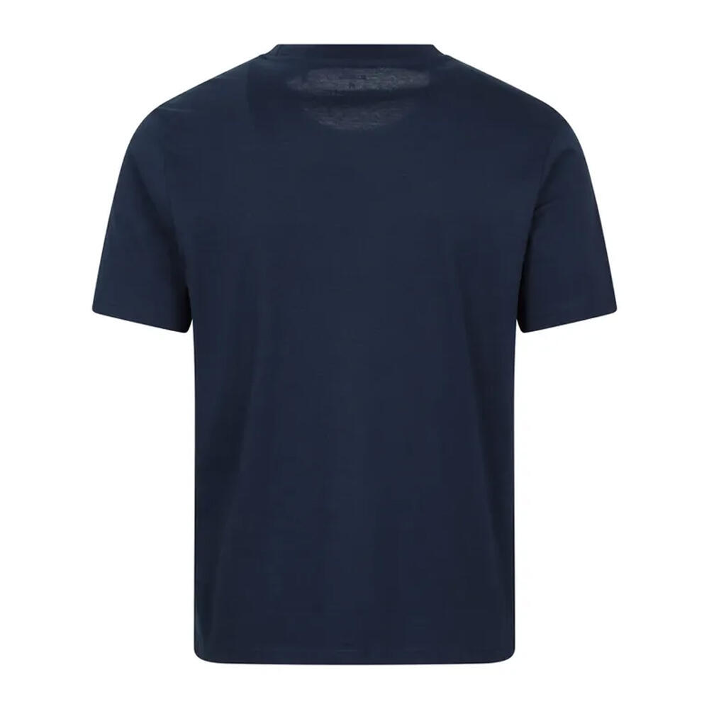 Maglietta Surfista Biologica Uomo Mountain Warehouse Blu Navy 3/4