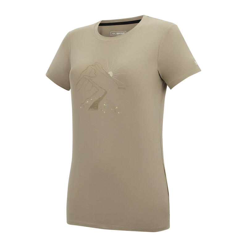 Tricou Drumeții În Natură Regatta Fingal Abstract Femei