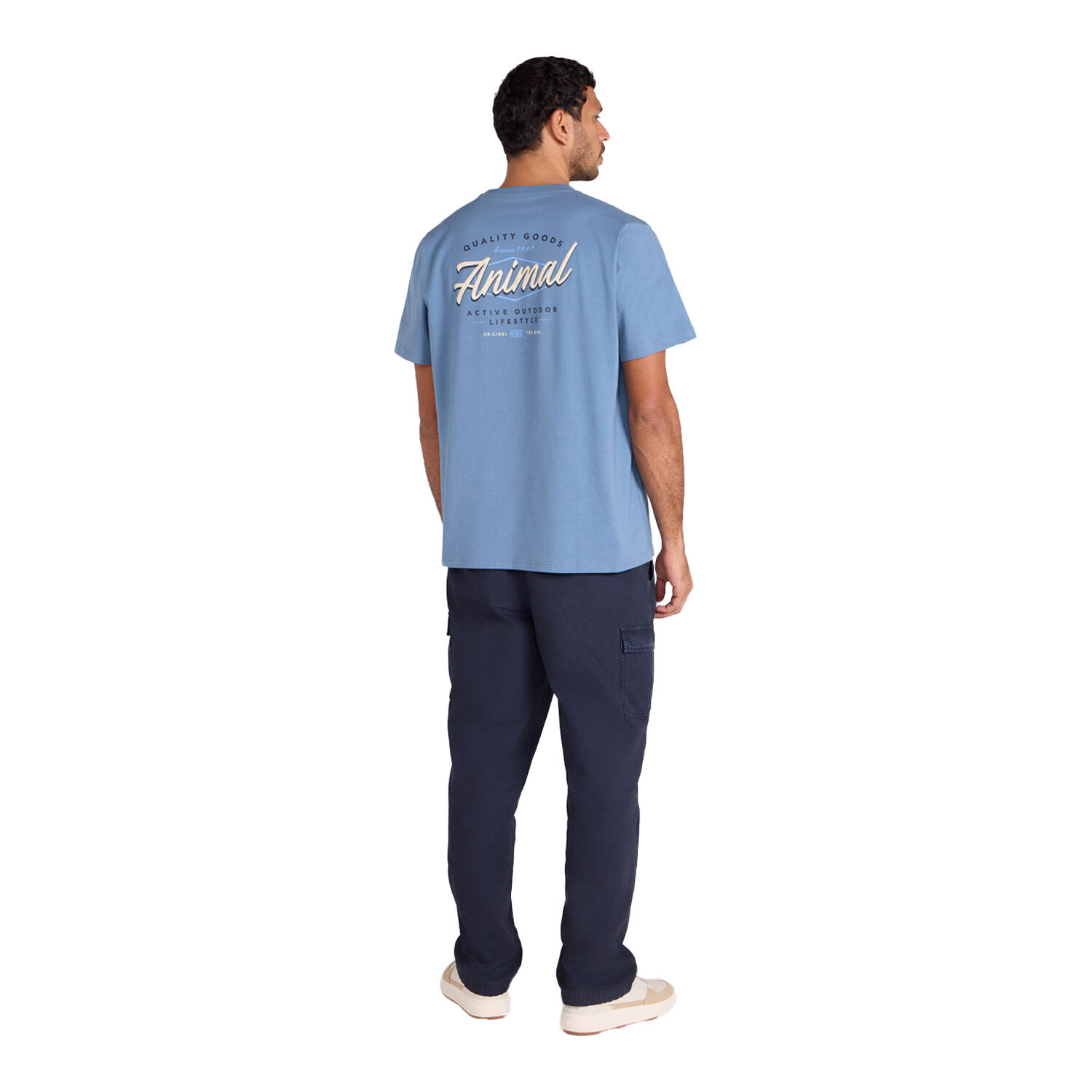 "Chase" TShirt für , leger Herren Blau 4/6
