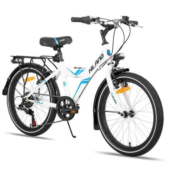 Garçon&fille vélo vélo enfant 20/24", 6 vitesses, béquille, 6-12 ans