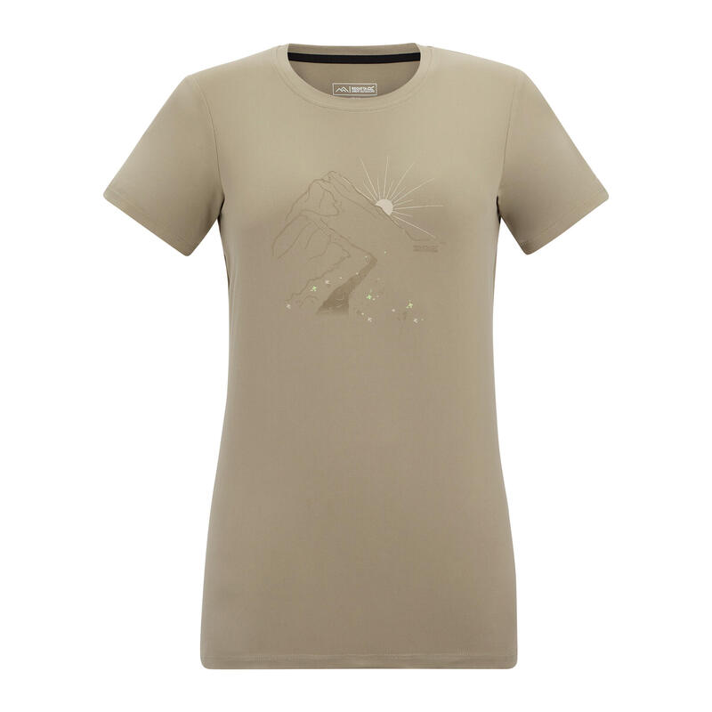 Tricou Drumeții În Natură Regatta Fingal Abstract Femei