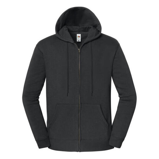 Veste Unie De Survêtement À Capuche ICONIC PREMIUM Homme (Anthracite)
