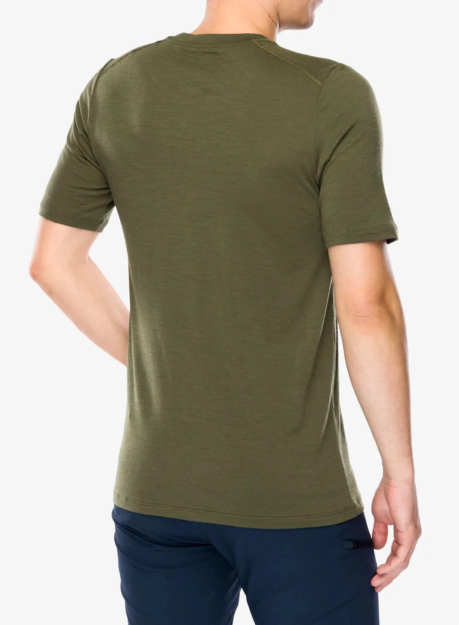 Koszulka z nadrukiem Fjallraven Abisko Wool Classic SS 2/7