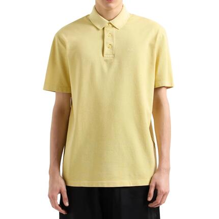 Polo Motif/style Logo Brodé Homme (Jaune)