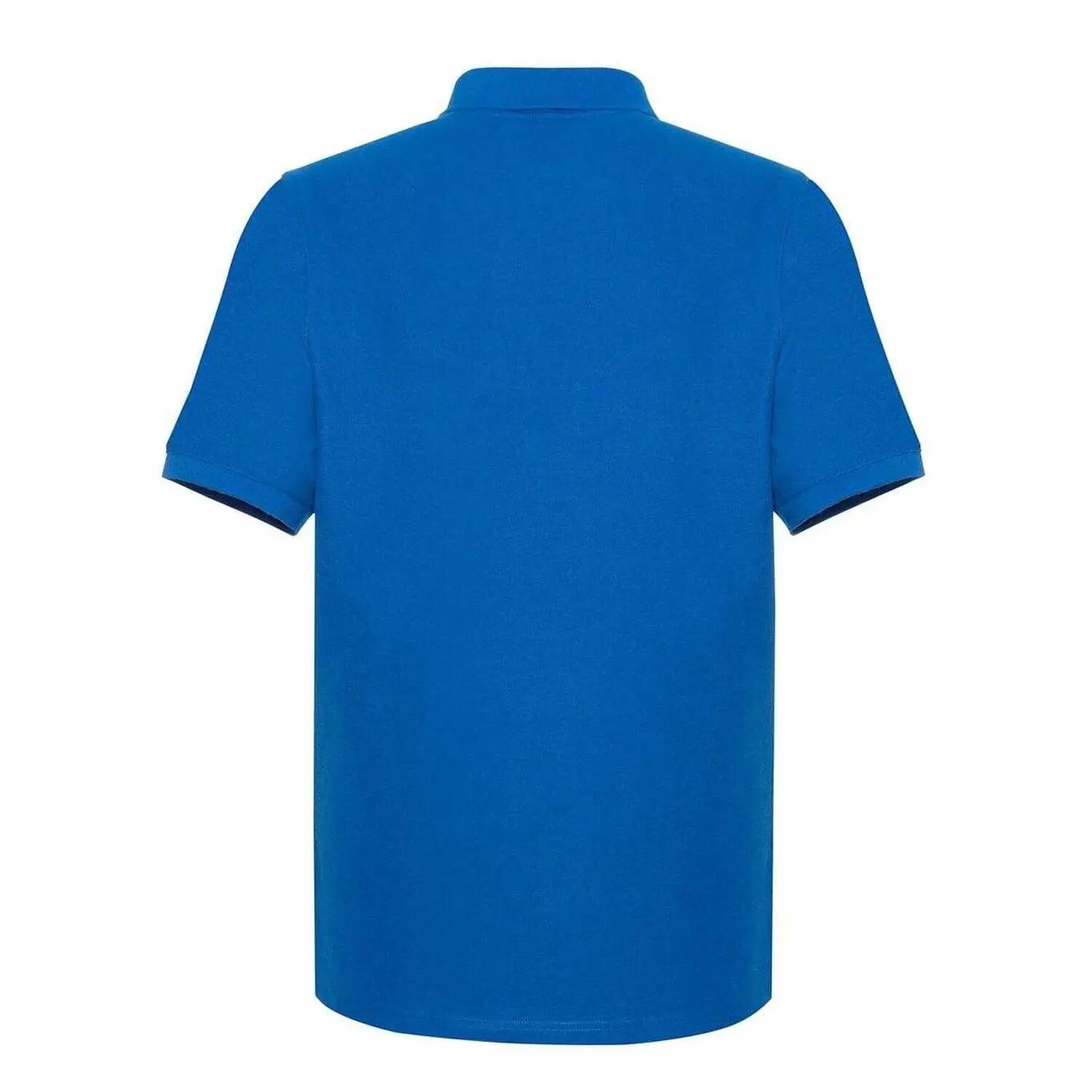 Poloshirt für Herren Königsblau 3/4