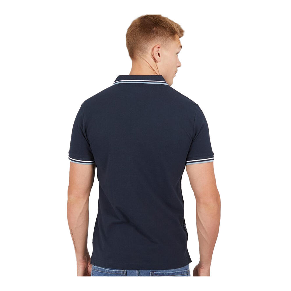 Polo SS25 Homme (Bleu Marine / Blanc) 2/2