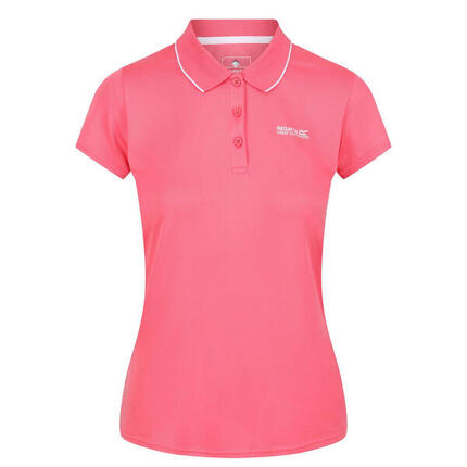 Polo Manches Courtes MAVERICK Femme (Rose Tropical)
