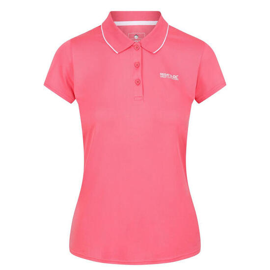 Polo Manches Courtes MAVERICK Femme (Rose Tropical)