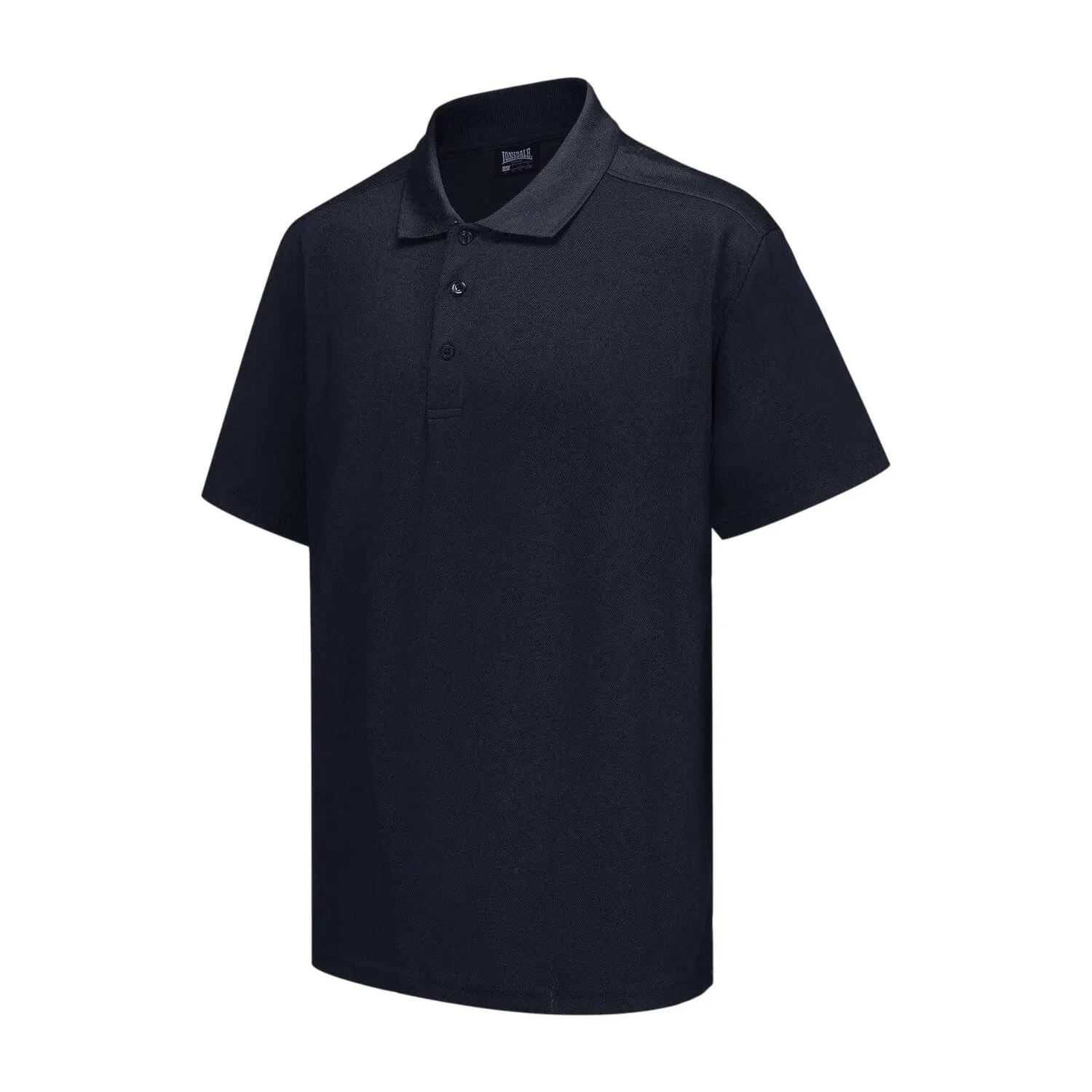 Mens Tailored Polo Shirt (Dark Navy) 3/3