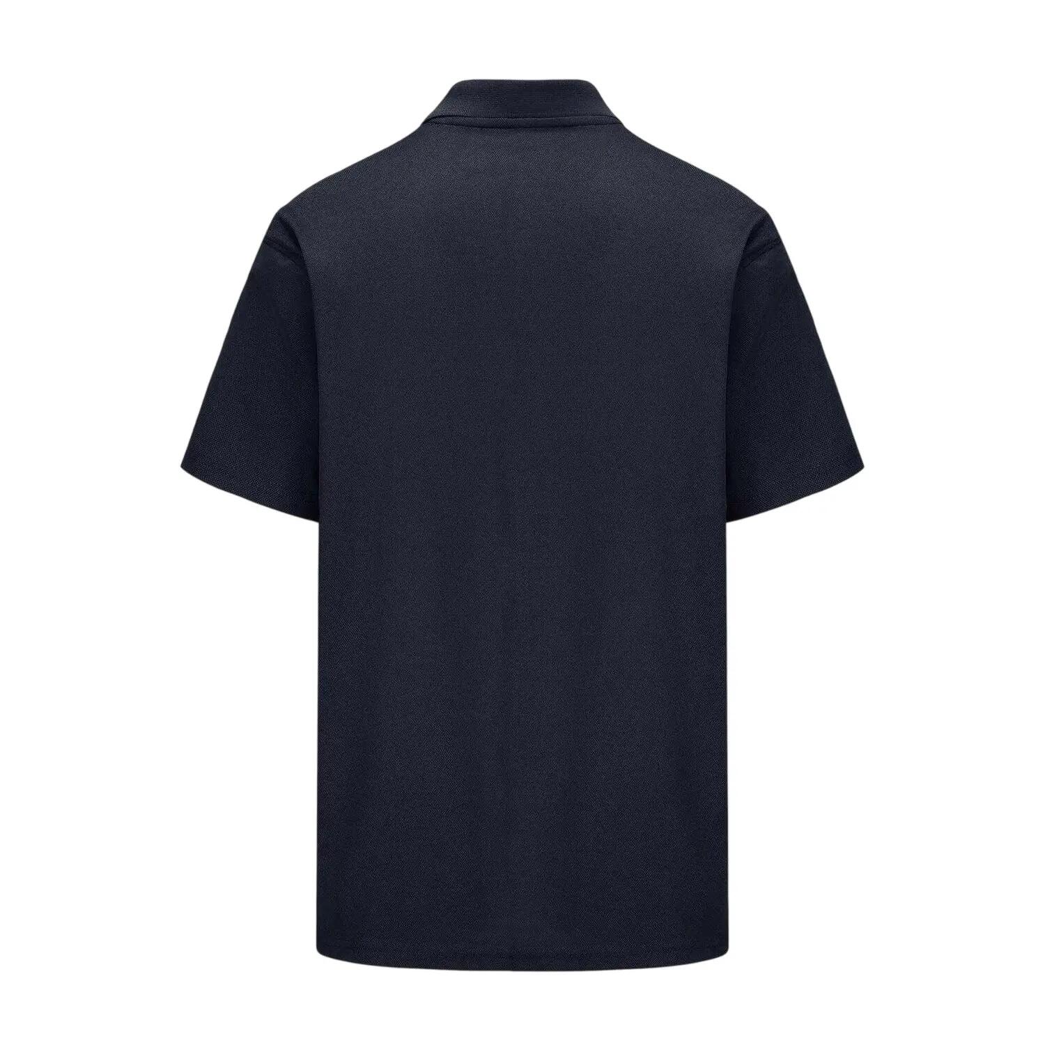 Mens Tailored Polo Shirt (Dark Navy) 2/3