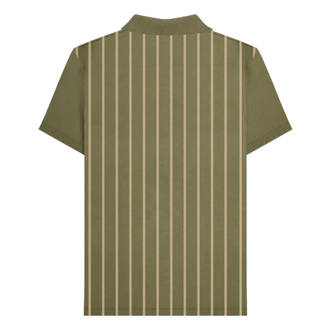 Polo Homme (Vert Kaki / Crème) 2/3