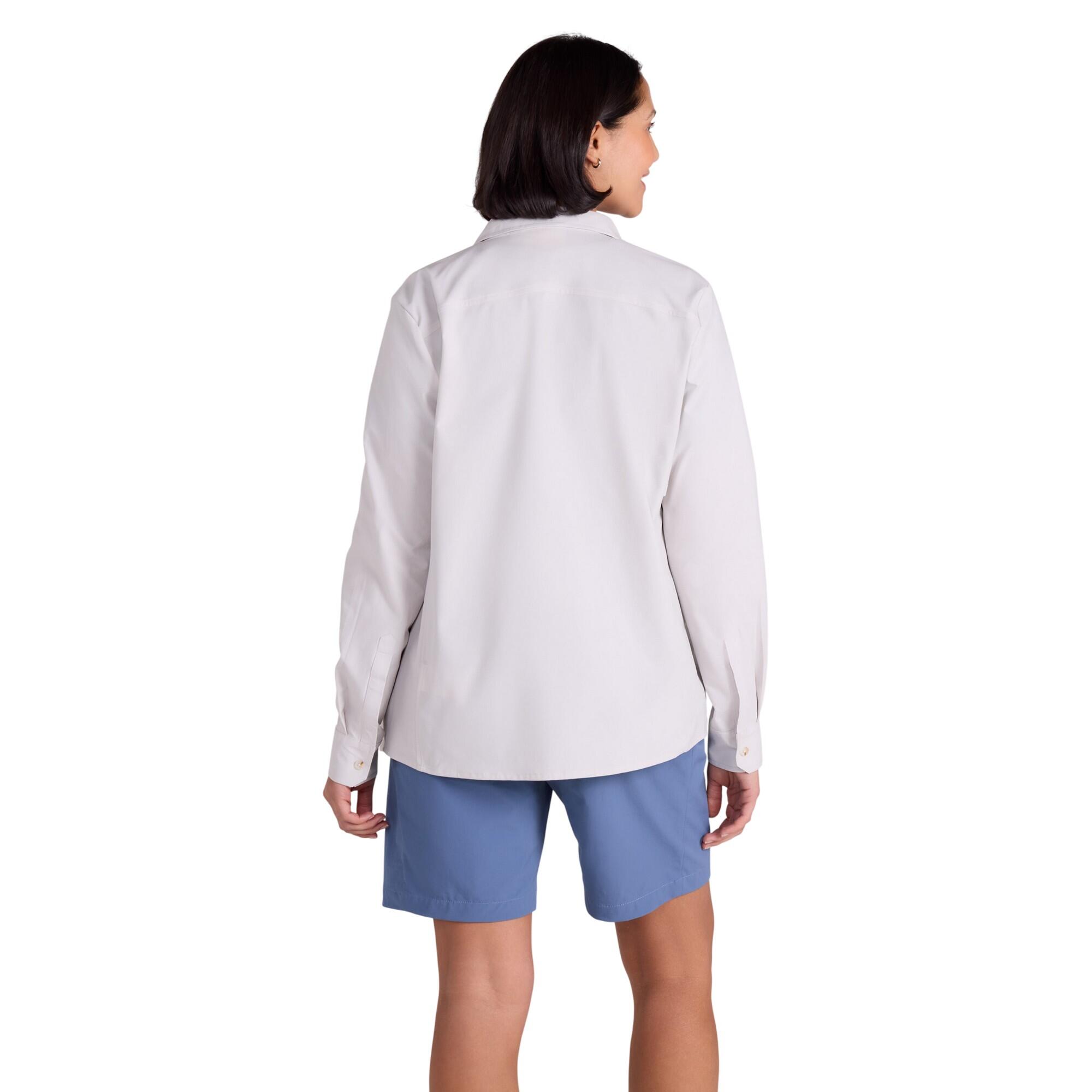 Camicia Asciugatura Veloce Donna Mountain Warehouse Tahiti Beige 3/4