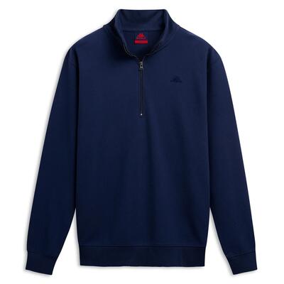 Felpa da uomo in cotone blu da lifestyle
