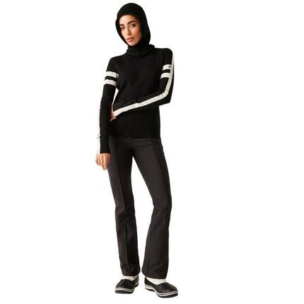 Dames Diamante Midlayer (Zwart/Egret)