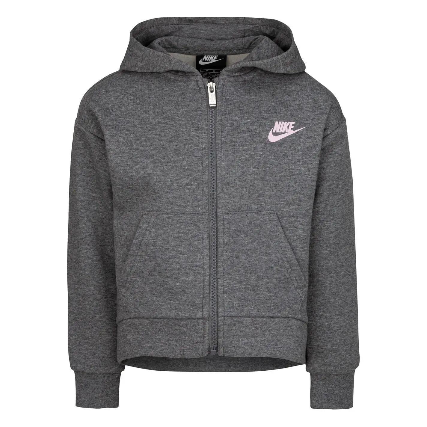 Sudadera con Cremallera Diseño Logotipo Bordado de Algodón para Niños/Niñas 1/5