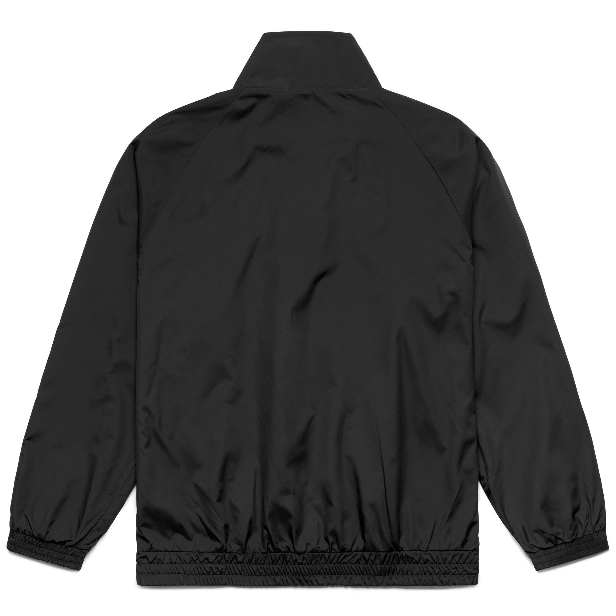 Felpa con zip da uomo in poliestere nero da streetwear sportivo 3/5