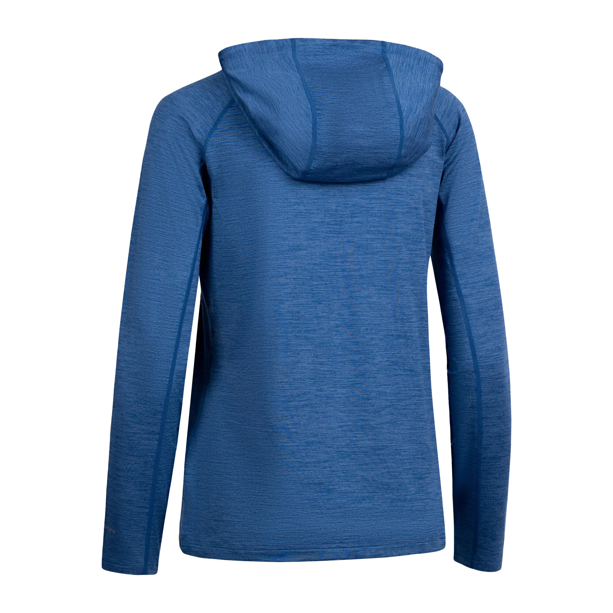 Mulheres/Ladies Hattie Active Hoodie (Azul Costeiro Mesclado) 3/5