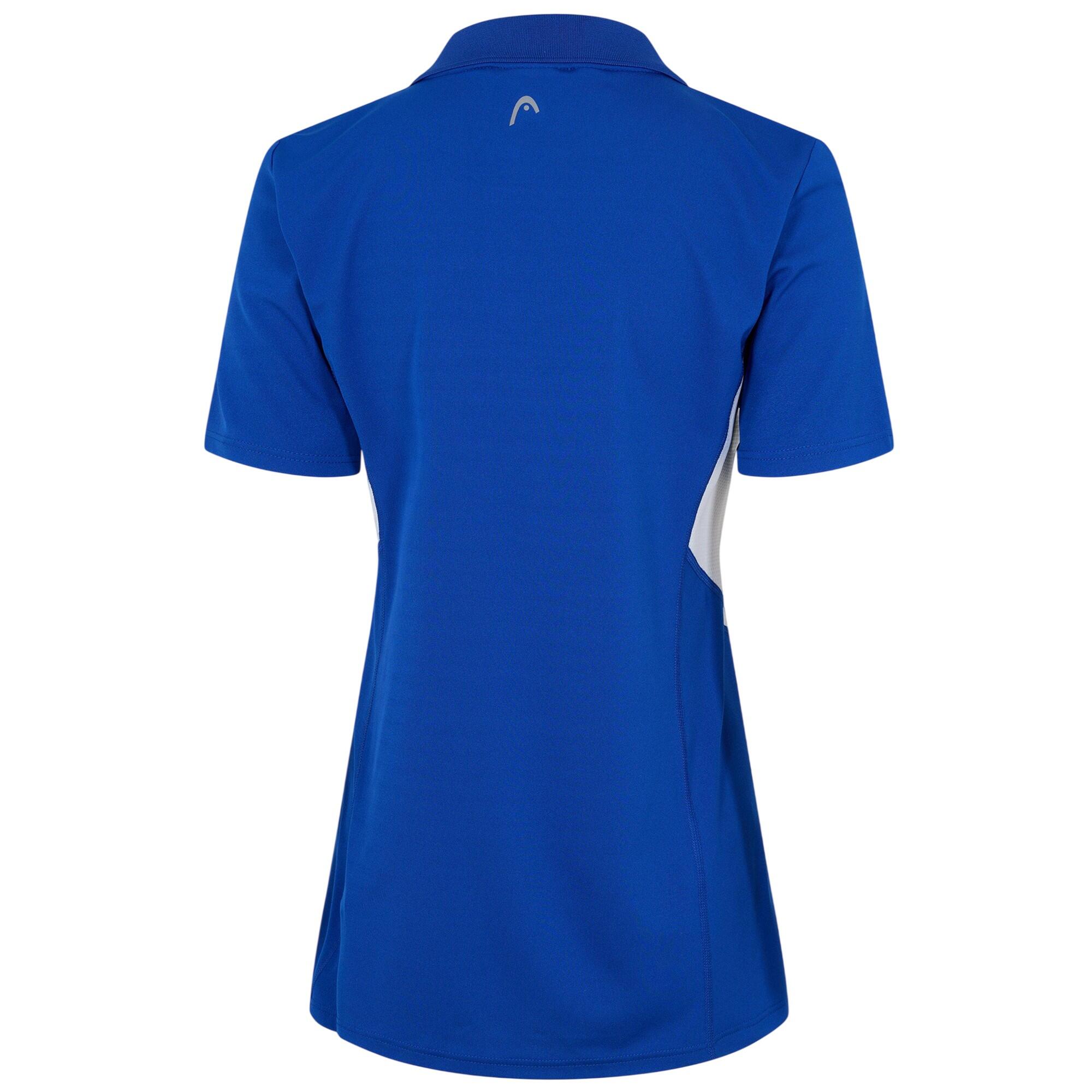 Poloshirt für , Performance Damen Blau 2/4