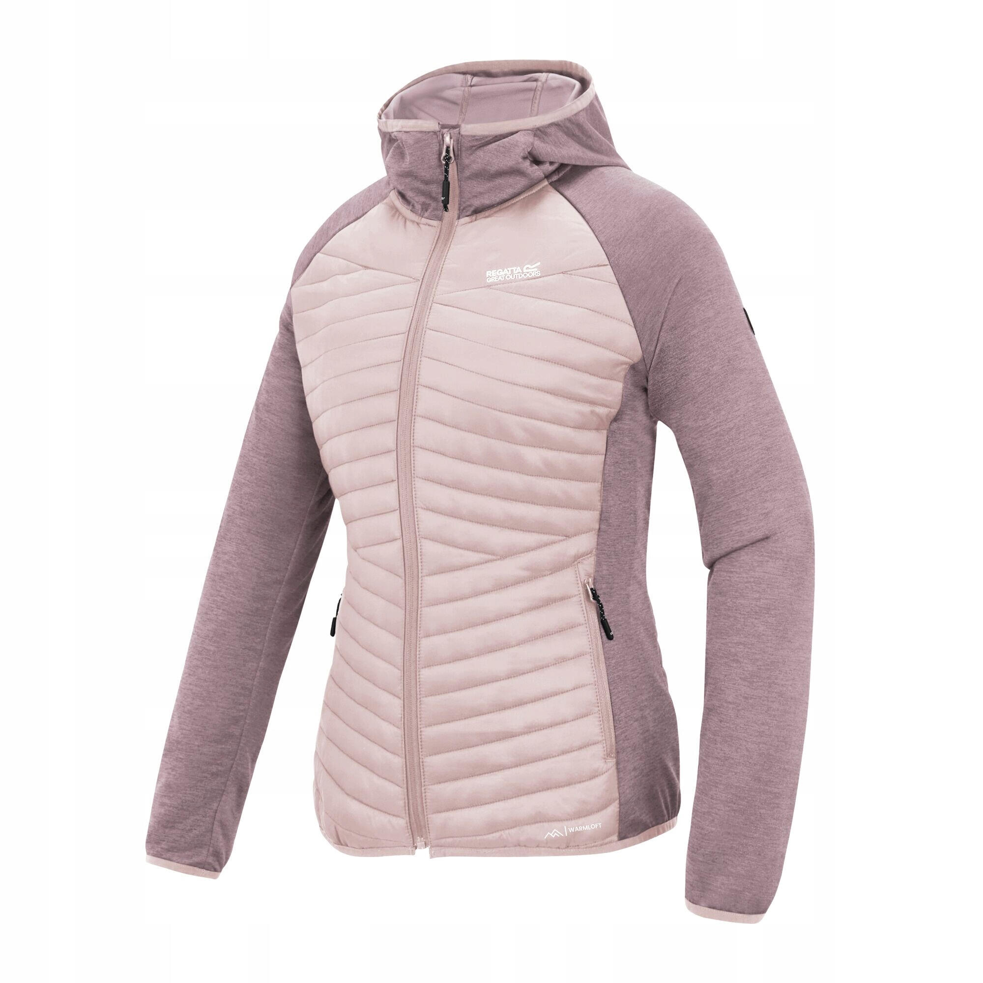Chaqueta Acolchada Andreson Hybrid para Mujer Polvo Lila 3/4
